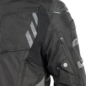 Chaqueta de Motociclismo de Turismo 3/4 para Hombre, Talla Grande, Impermeable, Homologada para Carreras, con Ventilaciones Reflectantes y Tejido Ignífugo - Product Image 4