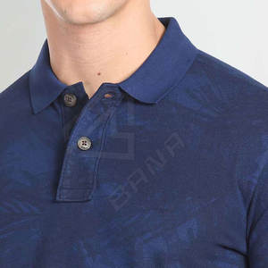 Vente en gros de haute qualité célèbre polo pour hommes haut brodé personnalisé haute qualité polos avec logo brodé polo - Product Image 4
