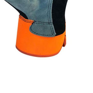 Gants en cuir industriel à double renfort de paume Gants de sécurité pour le dos en coton respirant avec protection renforcée - Product Image 3