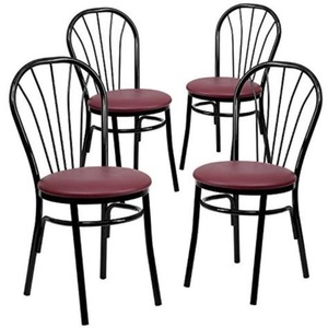 Chaise élégante en métal design artisanal avec une durabilité durable, des pieds robustes et un attrait contemporain attrayant - Product Image 6