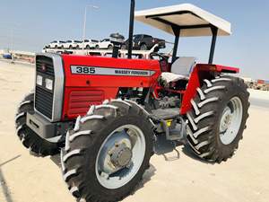 รถแทรกเตอร์ฟาร์มมือสอง Massey Ferguson 385/390/290 ขับเคลื่อน 4 ล้อ สำหรับเครื่องยนต์ 45 แรงม้า เกียร์ธรรมดา พร้อมปั๊มเกียร์และลูกปืน - Product Image 6
