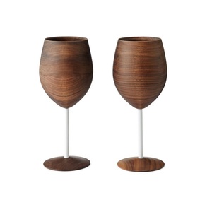 Verre à jus de boisson en bois et gobelets pour cuisine et table à prix raisonnable Gobelets en bois les plus vendus pour hôtel - Product Image 1