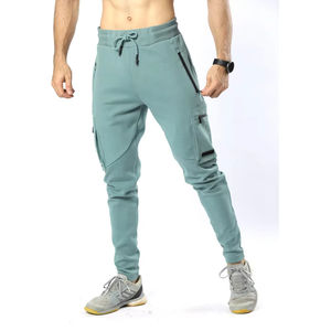 Ropa informal personalizada de alta calidad para hombre, Jogger transpirable cómodo, portátil y elegante con cierre de cordón de cintura media - Product Image 1