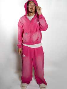 ชุดวอร์มแฟชั่นสไตล์ครอปฮู้ดดี้ กางเกงขาบาน ผ้าฝ้ายคุณภาพพรีเมียม ดีไซน์โดดเด่น ลวดลายซันเฟด รับสกรีนโลโก้ ขายส่ง - Product Image 2