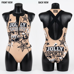 Traje de baño de una pieza para mujer, 260 GSM, nailon y spandex, diseño de panel en contraste rosa, sublimación, logotipo personalizado, traje de baño para mujer - Product Image 2