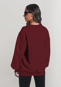 Sudadera pulóver de mujer moda Simple Elegante ropa de diario Otoño Invierno Casual Streetwear - Product Image 4