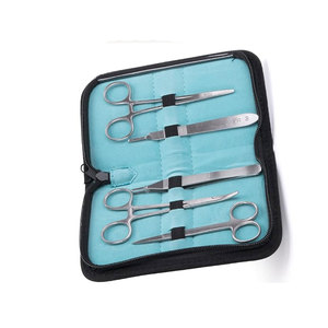 Kit de suture en acier de qualité supérieure Top Trending Vente chaude Source d'alimentation manuelle légère Instruments chirurgicaux à base intégrée - Product Image 1