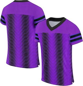 Nuevo diseño sublimación equipo Spandex Jersey fútbol americano cosido Venta caliente Jersey barato fútbol americano Jersey - Product Image 6