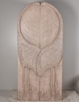 Armoires de chambre à coucher pliables en bois, grand format, style minimaliste moderne, écologiques, durables, 3 étagères, pour salon et atelier