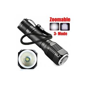 F.B.I F-82 T6 2000 LM torcia ad alta luce ricaricabile con Zoom LED - Product Image 3