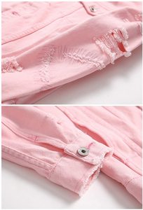 Material de alta calidad Chaqueta vaquera de algodón para hombre logotipo personalizado y chaqueta vaquera de diseño - Product Image 3