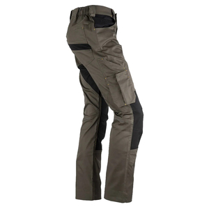 Trouver une icône similaire Pantalon cargo tendance pour femme avec poches Taille haute élastique et cordon de serrage Respirant Style décontracté Ronpex - Product Image 5