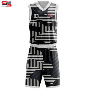 Uniforme de basket-ball sublimé de haute qualité uniformes de sport de basket-ball personnalisés grande taille maillot de basket-ball pour hommes - Product Image 1