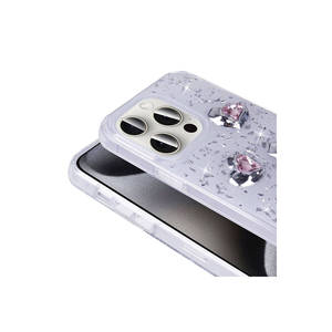 Étui en TPU scintillant de luxe JoieCreatif Edition pour iPhone 15 Pro Max, mignon, avec protection d'airbag, coque arrière pour modèle 14 Plus - Product Image 6