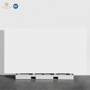 49 pulgadas asombroso resistente a la flexión fuera de línea venta al por mayor tocador de baño de piedra de cuarzo artificial blanco puro a la venta - Product Image 6