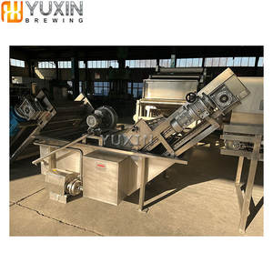 Exprimidor de manzana industrial trituradora de frutas y tornillo/máquina de prensa de jugo tipo Correa - Product Image 4