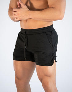 Venta al por mayor de pantalones cortos de gimnasio de algodón 100% de secado rápido personalizados para hombres de calle para correr culturismo Star Figure Enterprises (PayPal) - Product Image 3