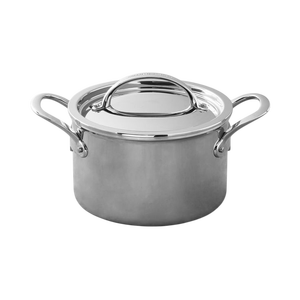 Marmite en forme de ventre en acier inoxydable de haute qualité et ensemble de casseroles durables et durables bon - Product Image 4