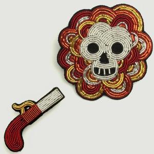 Écusson de mode personnalisé de qualité supérieure #438 insignes de fil de lingot haute couture insignes brodés avec un nouveau design - Product Image 5