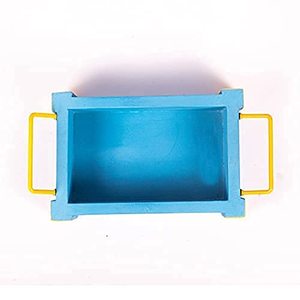 Plato de madera para servir aperitivos con asa para restaurante, hotel, boda al mejor precio - Product Image 3