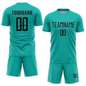 Camiseta de fútbol personalizada sublimación uniforme poliéster transpirable kit de fútbol ropa de equipo de secado rápido para hombres mujeres y adultos - Product Image 4