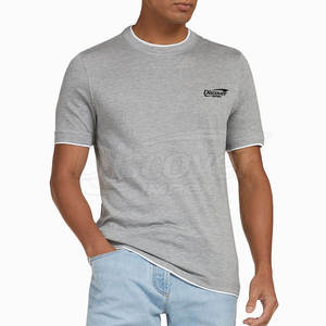 T-shirt pour homme fabriqué au Pakistan, léger, faible MOQ, couleur personnalisée - Product Image 2