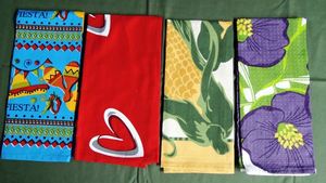 Serviette à thé imprimée maison industriel vente en gros pas cher taille personnalisée 100% coton lin fabricants meilleure qualité cuisine - Product Image 3