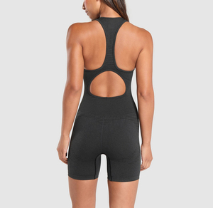 ชุดหมีเล่นกีฬาแบบไร้ตะเข็บสำหรับผู้หญิงชุดใส่ออกกำลังกายเล่นโยคะ - Product Image 3