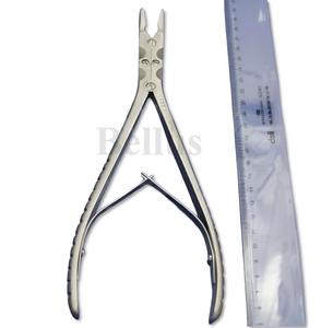 Laminectomie Orthopédique Manuelle Rongeur Double Action 24cm Instruments Chirurgicaux en Acier Inoxydable 3mm Mâchoire Droite Outils Médicaux - Product Image 1