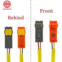 10 pasang 2PIN roda kemudi tali konektor Plug Harness untuk Toyota Corolla Camry Nissan Mazda Hyundai Elantra