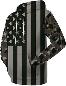 Sudadera con capucha bordada desgastada Tallas grandes Sudadera con capucha algodón rhinestone Peso pesado Venta al por mayor Oversize Streetwear Sudaderas con capucha para hombres - Product Image 3