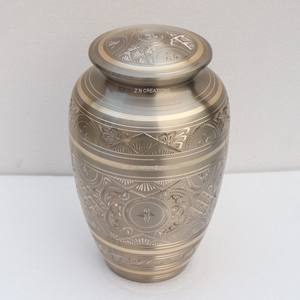 Standard Quality Urns Modern Style Aluminum <b>Keepsake</b> Cremation Urns <b>for</b> Human <b>Ashes</b> at Wholesale Price From India - Product Image 6