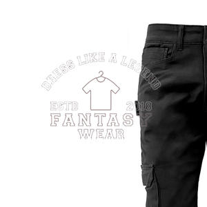 FANTASY WEAR 2026 Pantalones Cargo para Hombre, Corte Ajustado, Múltiples Bolsillos, Secado Rápido, Diseño y Logotipo Personalizados, Venta al Por Mayor - Product Image 3