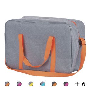Borsa Termica da 24 L con Interno in Alluminio, Tessuto 600D, Design Moderno e Alla Moda, Stampa Sublimatica, per Consegna di Vino e Cibo all'Aperto, Promozioni - Product Image 1