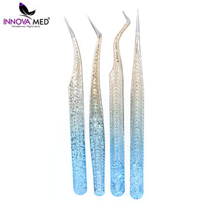 ที่มีคุณภาพสูงขนตาแหนบปลายที่แข็งแกร่ง3D และ6D แหนบต่อขนตาแหนบสแตนเลสที่คิดค้นเครื่องมือ - Product Image 3