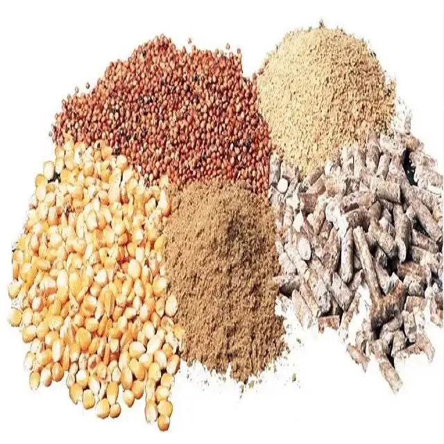 Broiler de arranque, la mejor calidad, alimentación orgánica de harina de soja, harina de maíz, comida de coco, alimento para animales y pájaros