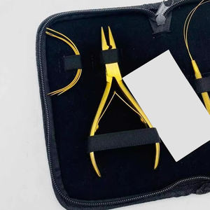 Complete Hair Extensions <b>Tool</b> Kit for Salon Professionals Human Hair Extension Application <b>Tools</b> and Accessories Set - Product Image 5