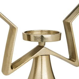 High Quality Gold Metal T-<b>Light</b> Holder in Star Shape Best Price Home Decoration for Christmas <b>Tea</b> <b>Lights</b> Gifting & Decor - Product Image 2
