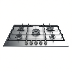 Cocina de Gas Inoxidable THP 752 W IX I 1 con 5 Zonas 75cm Piano Cottura - Product Image 3