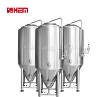 Équipement de Fermentation de Brasserie Commerciale Haute Capacité Clé en Main, Alambic Distillateur pour Vin et Bière de 500L, 1000L, 1500L, 2000L, 5000L, 10000L