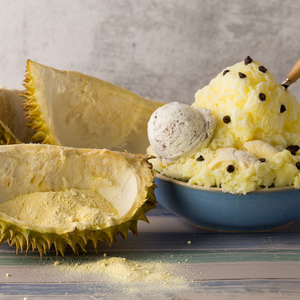SIGNWIN High Quality Taiwan Style Durian Snow Flake <b>Ice</b> <b>Cream</b> <b>Powder</b> with Sugar Additives for Chain Store Bag Packaging - Product Image 1