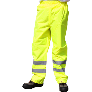High Visibility Safety Pants ANSI Class 1 Waterproof Reflective Custom Color Superior Cargo Trouser with Customized Logo - Product Image 3