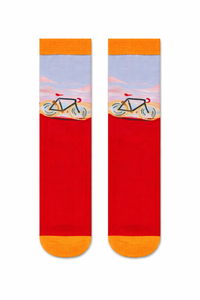 Calcetines Divertidos con Estampado de Dibujos Animados, Diseño Novedoso y Colorido, Mezcla de Algodón, Unisex, Casuales, Venta al Por Mayor, OEM, Personalizados - Product Image 4