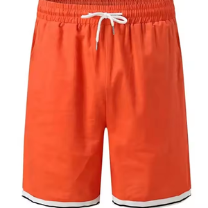 Logo <b>Men's</b> Cotton Polyester Tracksuit Sets with <b>Men</b> <b>Shorts</b> Set - Product Image 3