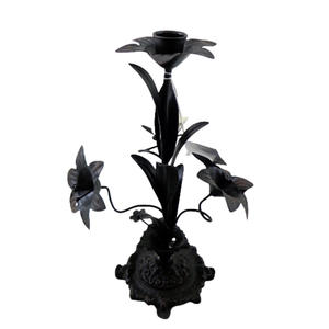 Aluminum <b>Candle</b> Holder Nickel Antique <b>Candle</b> Stand for Living Room & Wedding Decor Handmade Wholesale in <b>Bulk</b> - Product Image 2