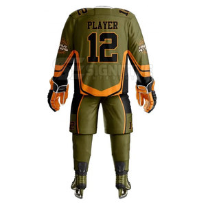 Conjunto de Uniforme Clásico de Hockey sobre Hielo que Ofrece Comodidad, Protección y Larga Duración, Uniforme de Alto Rendimiento - Product Image 3