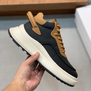 Zapatos de Hombre de Cuero Genuino Antideslizantes, Nuevos, con Suela Gruesa, que Aumentan la Altura, Modernos, para Deportes al Aire Libre, Ocio, Correr, Tendencia, Zapatos Casuales - Product Image 4