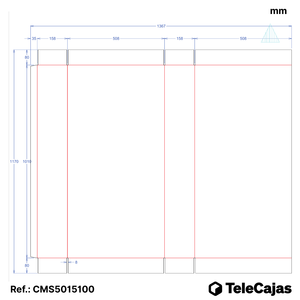 กล่องกระดาษลูกฟูกขนาด 50x15x100 ซม. รีไซเคิล E-Flute กล่องแข็งแบบมีร่อง เป็นมิตรกับสิ่งแวดล้อม ชุดกล่อง - Product Image 5