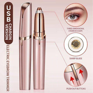 Deruibao Rasoir électrique pour femme, outil d'épilation faciale rechargeable par USB, petite tondeuse pour le <span class=keywords><strong>nez</strong></span> et les <span class=keywords><strong>oreilles</strong></span> - Product Image 3