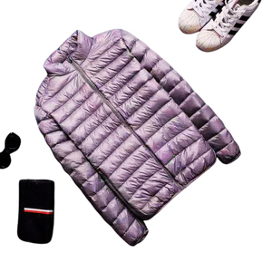 Chaquetas Acolchadas de Nailon con Logotipo Personalizado, Chaquetas de Invierno Cálidas y Ligeras de Primera Calidad, Venta al por Mayor - Product Image 1